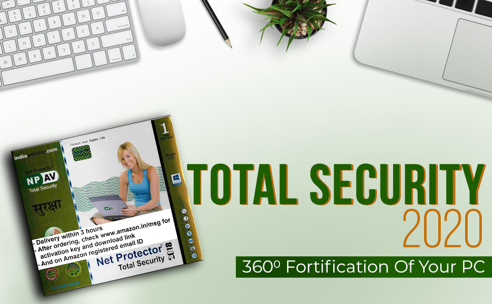 Net Protector Total Security 2020 1 PC 1 Year ( Instant license key Delivery Via SMS & E-mail with Guaranteed ... )