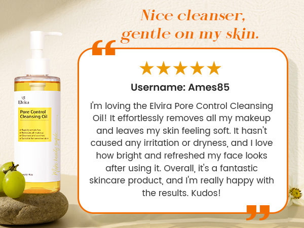 Elvira Facial Cleansing Oil