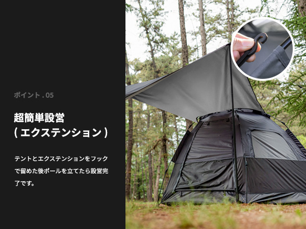 Amazon.co.jp: IDOOGEN ワンタッチテント 4人用 コンパクト