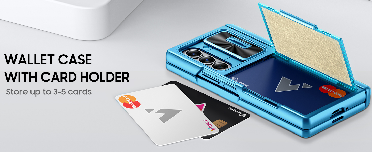 for Samsung Galaxy Z Fold 6 Case with Card Holder