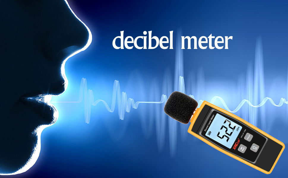 Decibel Meter Sound Level Reader 30130dB(A), Handheld Sound Noise