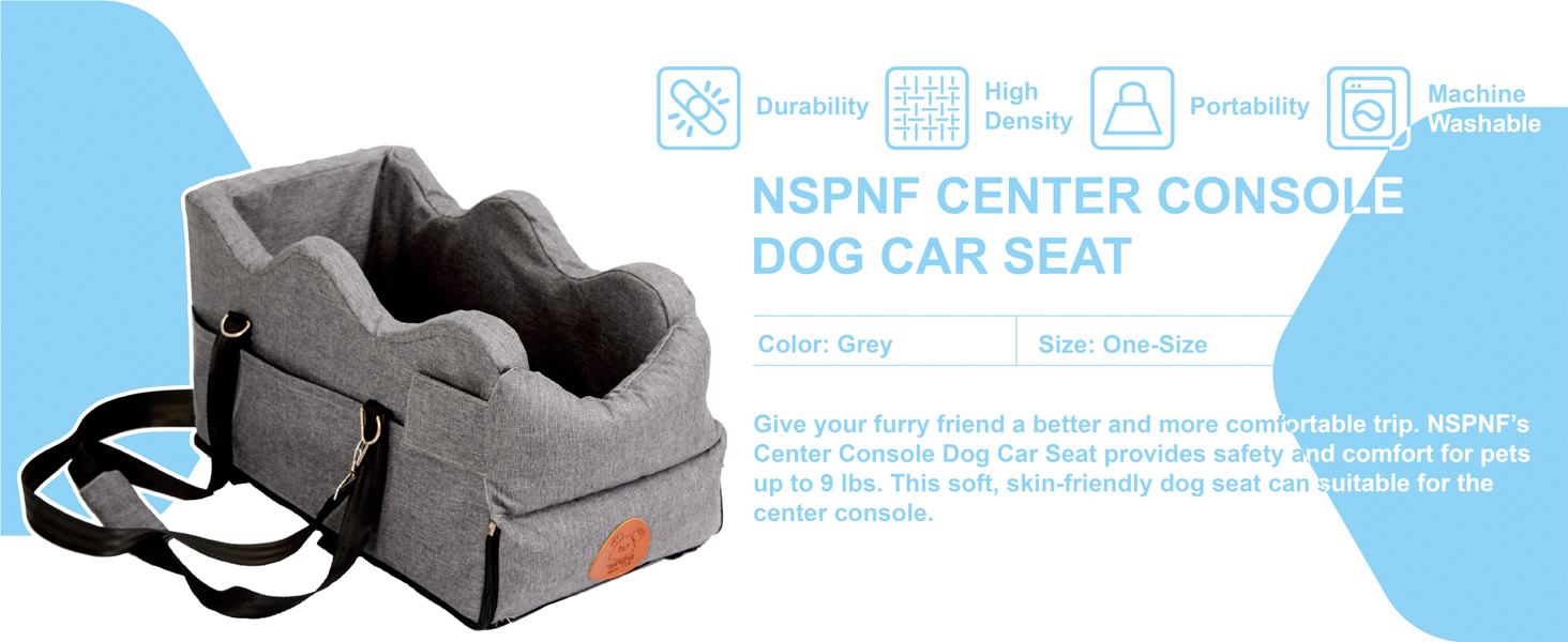 Console Center Dog Car Seat