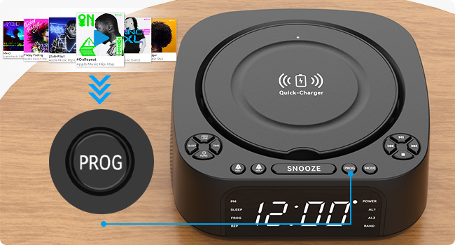 Desktop CD Player for Home 