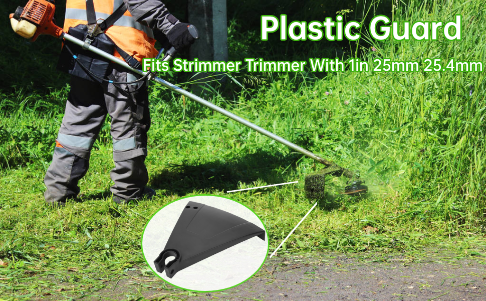 Atyhao Plastic Brushcutter Guard, String Grass Trimmer
