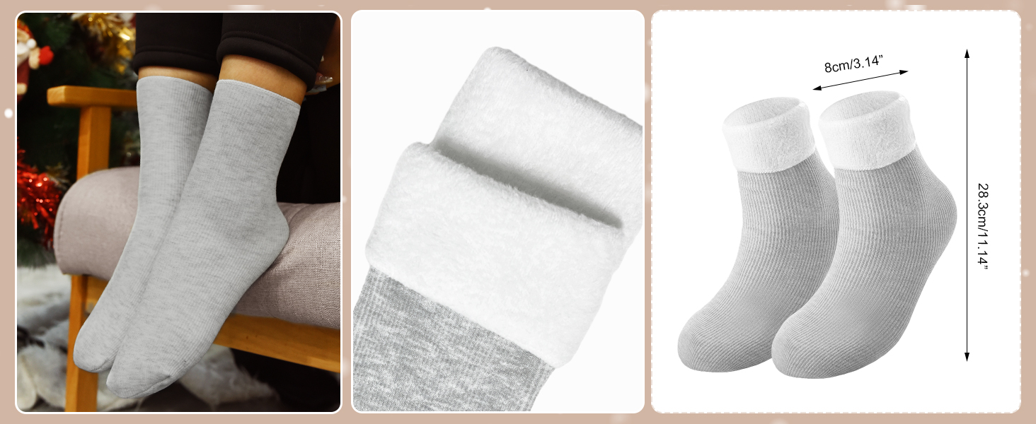 Winter Beanie Hats Scarf Touch Screen Gloves Fuzzy Socks Ear Muffs 5pcs Set for Women