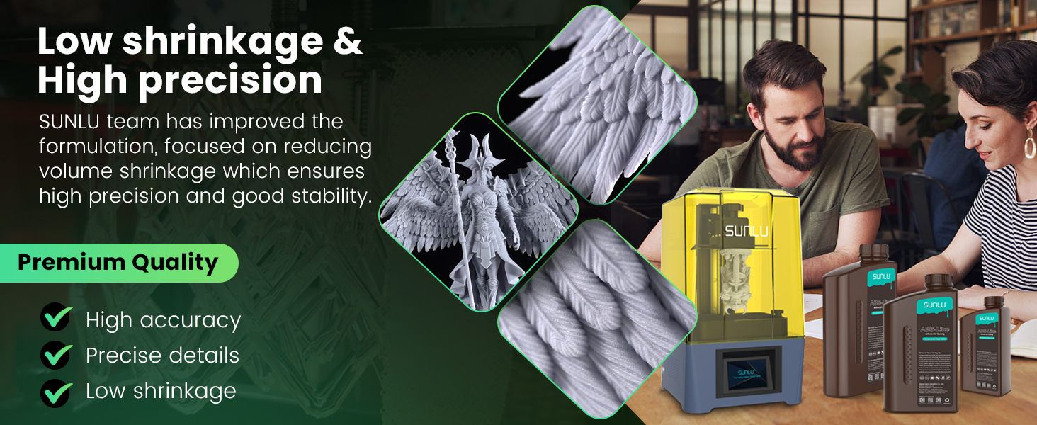 SUNLU ABS Like Resin for 3D Printer Resin