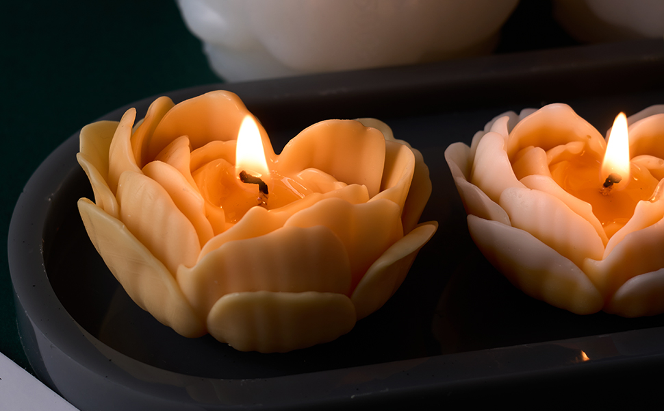 Heart Rose Set -close-ups