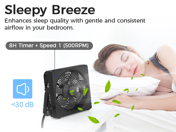 fan for bedroom
