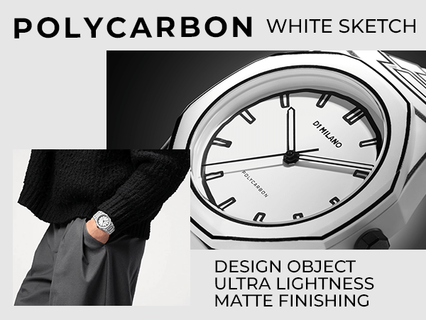 【正規品】D1ミラノ メンズ 腕時計 PCBJ10 シャドウ 40.5 ㎜ D1 MILANO ディーワンミラノ POLYCARBON SHADOW PCBJ10 オール