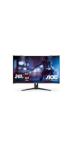 Amazon.co.jp: AOC ゲーミング モニター ディスプレイ C32G2ZE