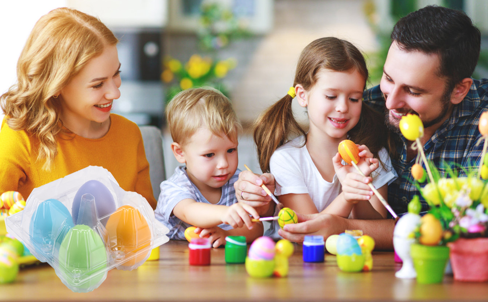 30 Pack Goose Egg Cartons, Square Empty Egg Boxes, 2x2