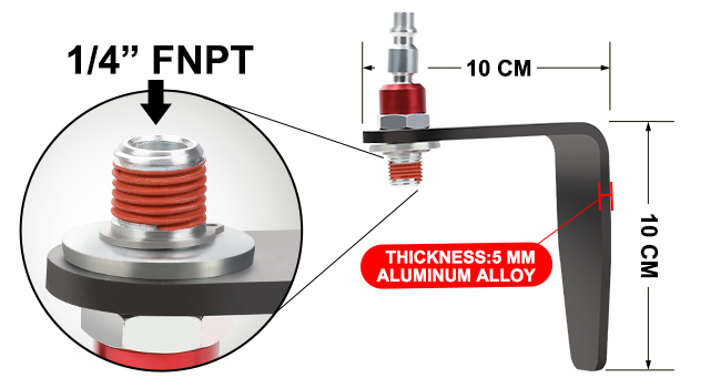 Pneumatic Tool Rafter Hook Hanger