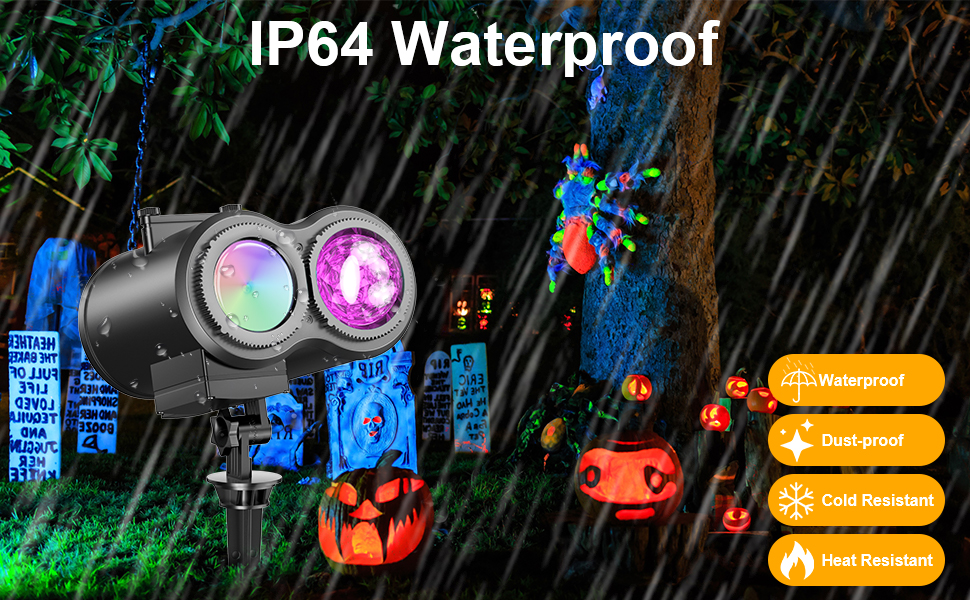 Halloween light projector outdoor