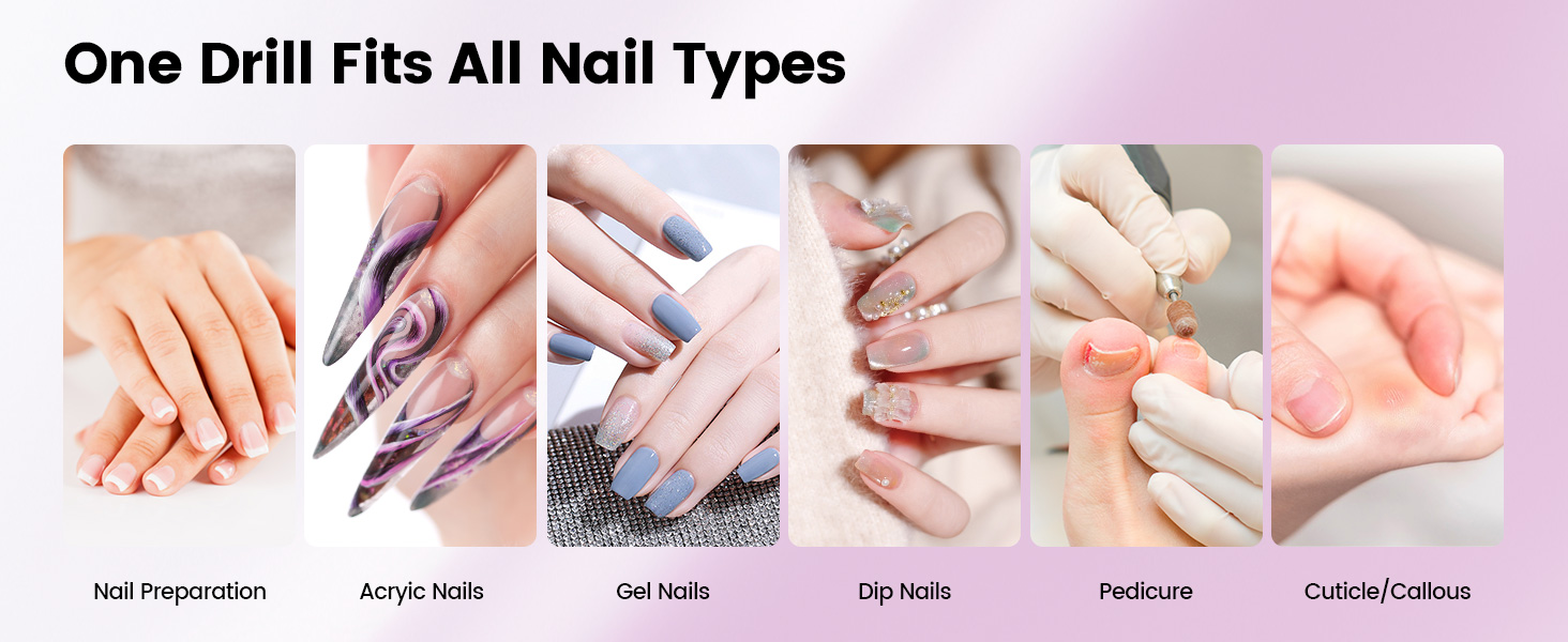 one drill fits all nail types