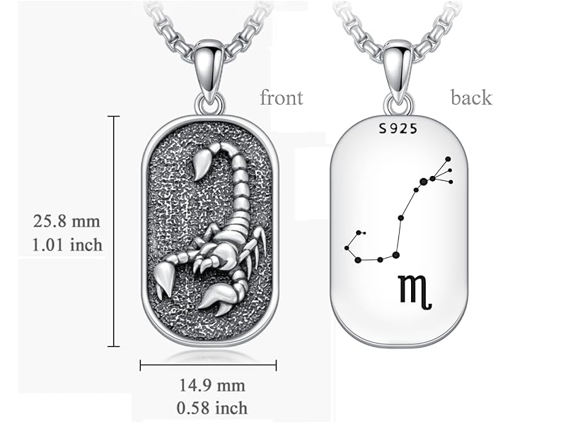 zodiac necklace