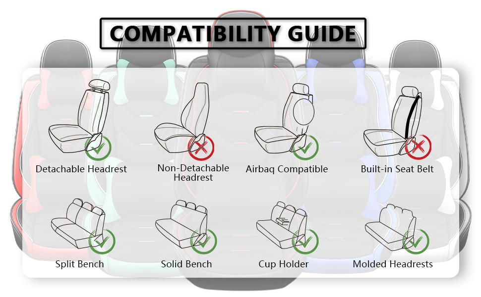 EKSED Car Seat Covers Fit for Jeep Wrangler 20002023,Super