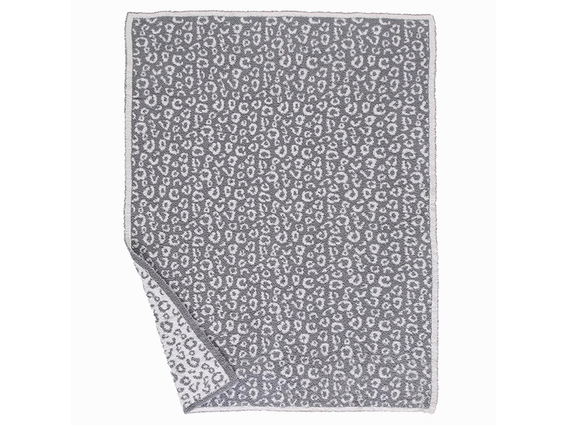 Panku Super Soft Checkered Throw Blanket, Knitted Cozy Warm