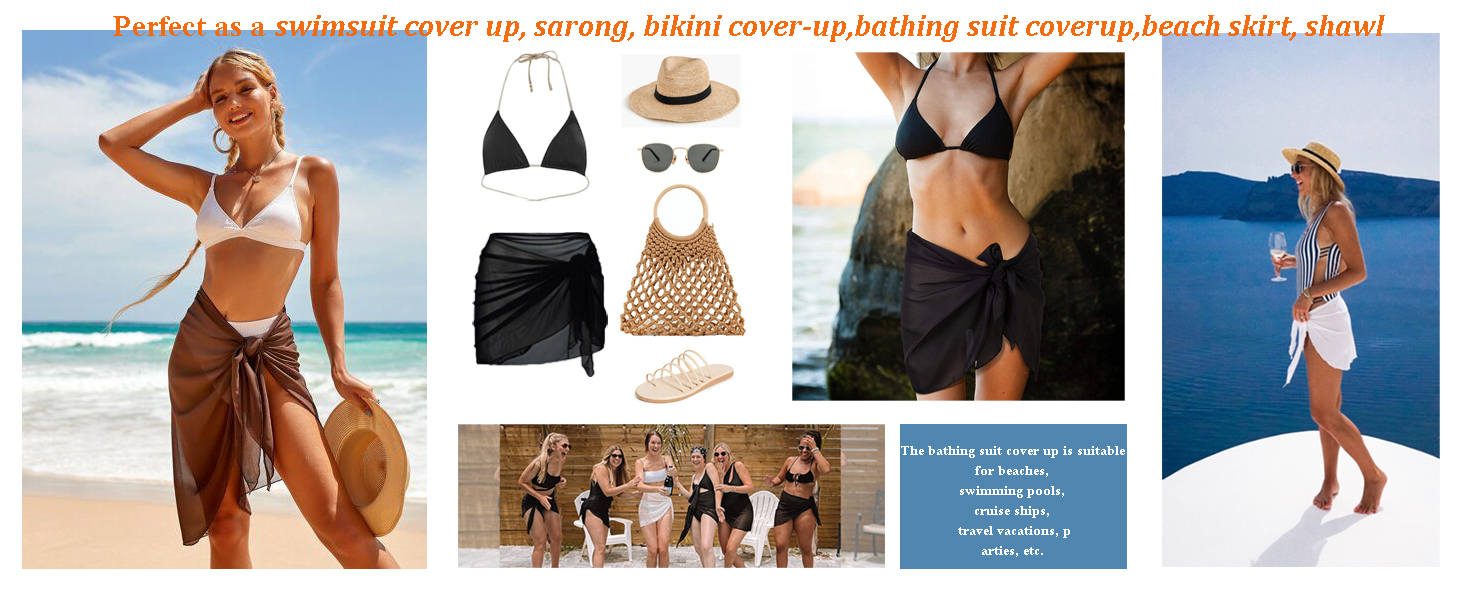 Beach Wrap Sheer Bikini Wraps