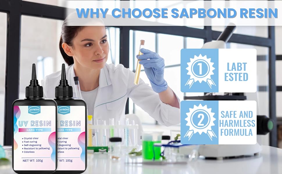 UV Resin kit Jewelry Making 100g Crystal Clear Hard Glue