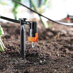 Tubo Capillare Flessibile PE Nero Claber 20m 1/4" (4-6mm) 20 Suono il piano, che è la parte più importante di teleno. Tavolozza Nero con Beccioccio Arancione