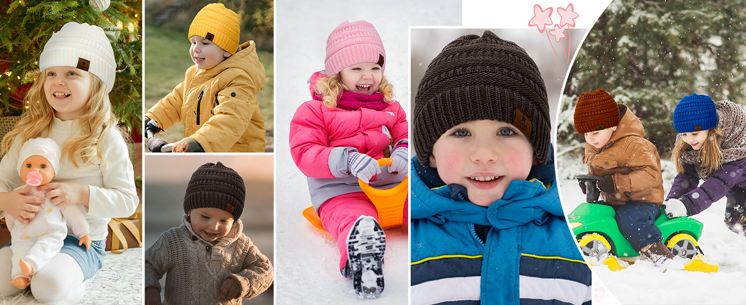 baby girl winter hat