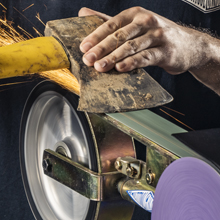 Platen Grinding on the Multitool Belt Grinder