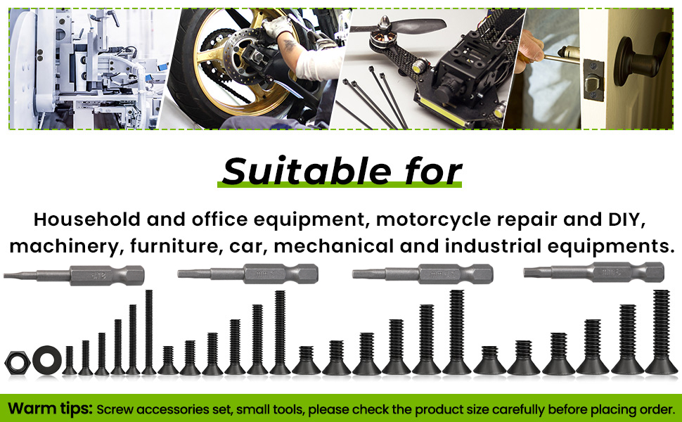 M2 M3 M4 M5 Hex Socket Flat Head Screws Washers and Nuts Assortment Kit m4 hex bolts black m3 screw