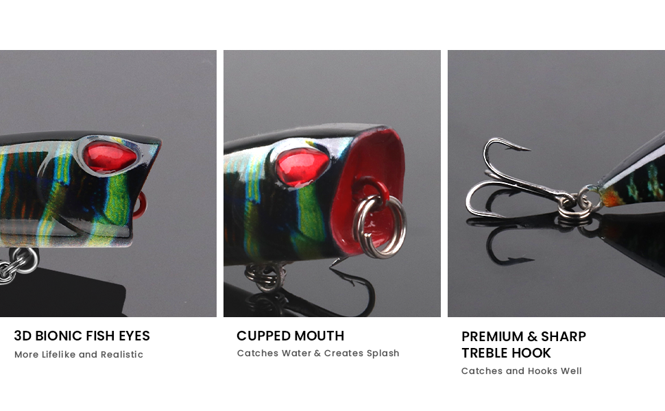 top water bass fishing lures soft plastic baits top water lures