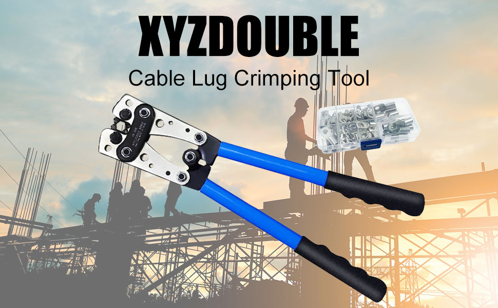 Cable Lug Crimping Tool Wire Crimping Tool for Wire Lugs Battery