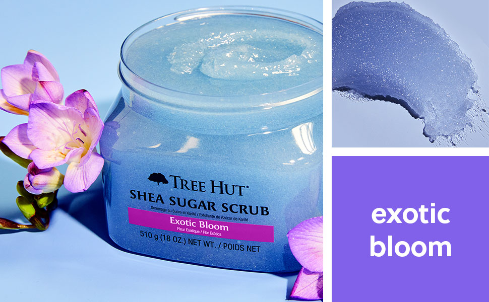 tree hut, exfoliante tree hut, tree hut exfoliante, tree hut shea sugar scrub, exfoliante corporal