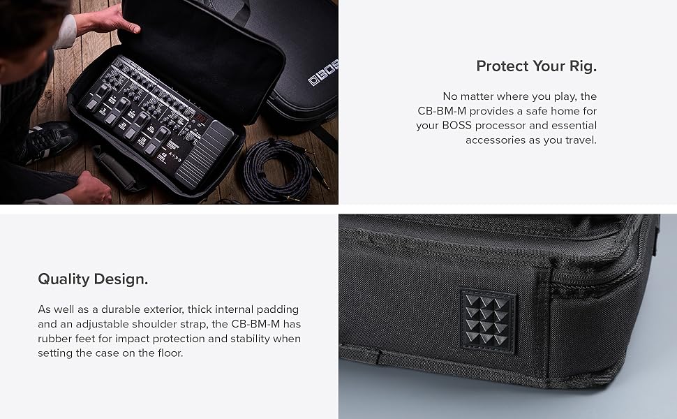 Amazon.com: BOSS CB-BM-M | Multi-Effects Case | Compatible