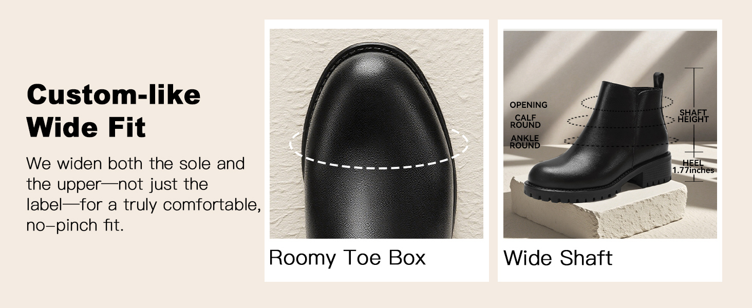 women wide boots
