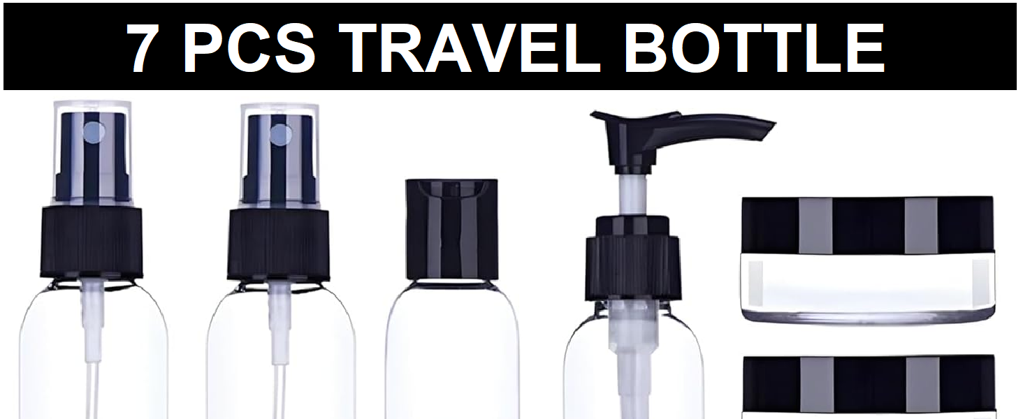 7 pcs travel organizer