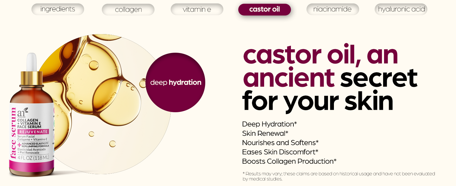 Collagen + Vitamin E Face Serum
