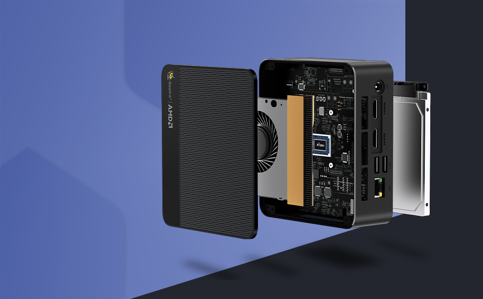 Amazon.com: Beelink Mini PC SER5 5825U AMD Ryzen 7 Processor