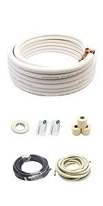 Line set 25FT 1/4&#34; &amp; 3/8&#34;