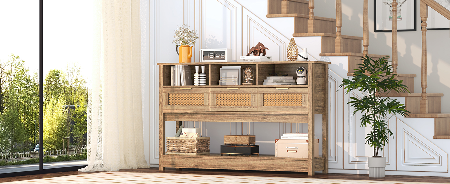console table, entryway table, sofa table, entryway console tables, rattan console table, sofa table
