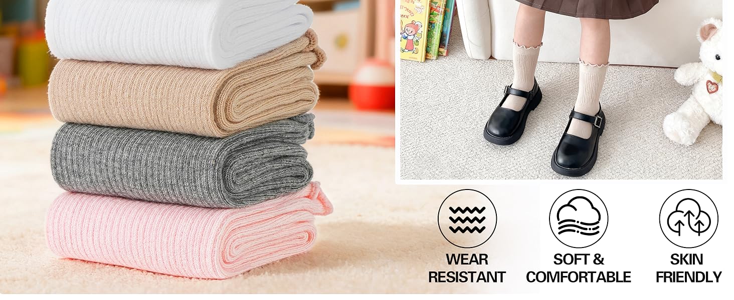 Girls Kids Ruffle Socks