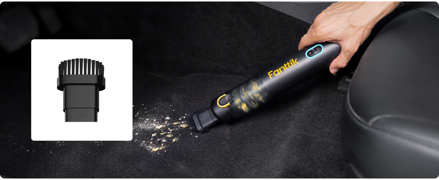 Fanttik V8 Mate Cordless Car Vacuum, 1.2LBS Ultra