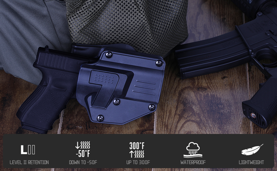 Gun Holsters Fit 100+ Pistols, Fit with Springfield