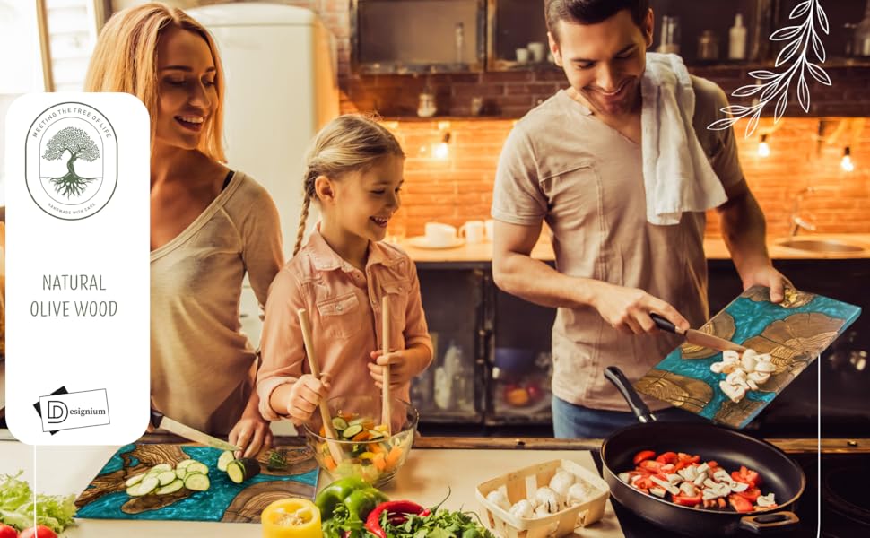 olive wood resin green epoxy