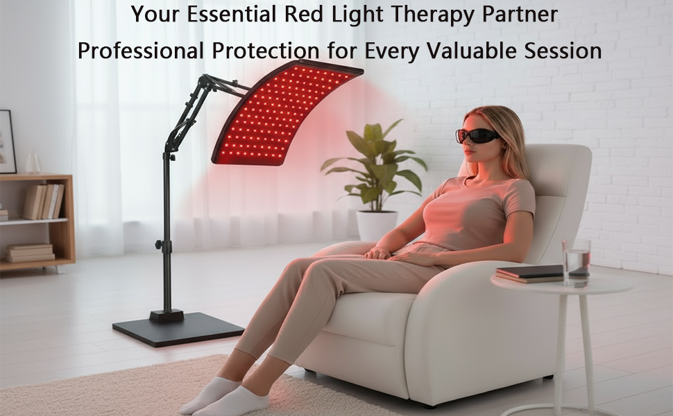 red light therapy glasses