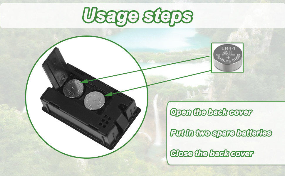 Reptile Thermometer and Humidity Gauge