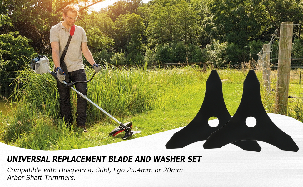 3 Teeth Carbon Steel Brush Cutter Weed Eater Blades Amazon.ca Patio