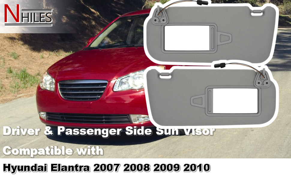Amazon.com: NHILES Driver & Passenger Side Sun Visor Fits