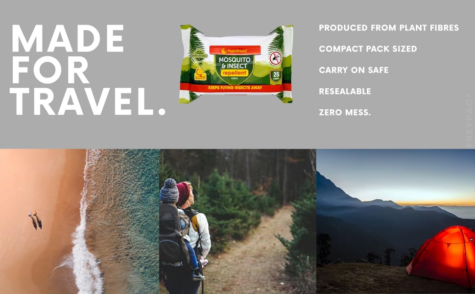 Insect Repellent Wipes