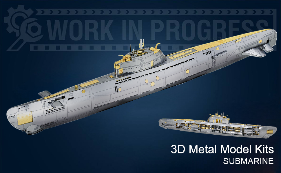 Piececool 5点セット Amazon | Piececool(ピースクール) 立体パズル 潜水艦