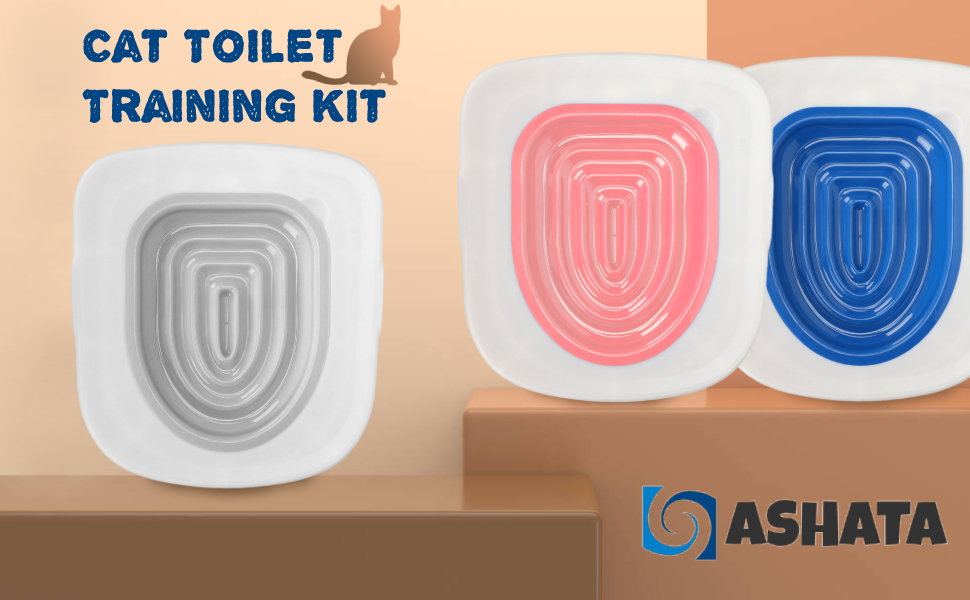 Cat Training Kit System for Toilet, Cat Toilet Training Kit, Universal
