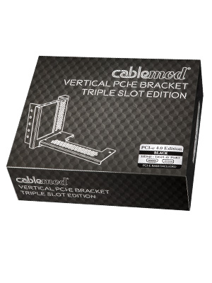 １点限り◆CableMod Veal PCI-e Bracket Amazon.com: CableMod Vertical PCI-e Bracket (Black, 2 x