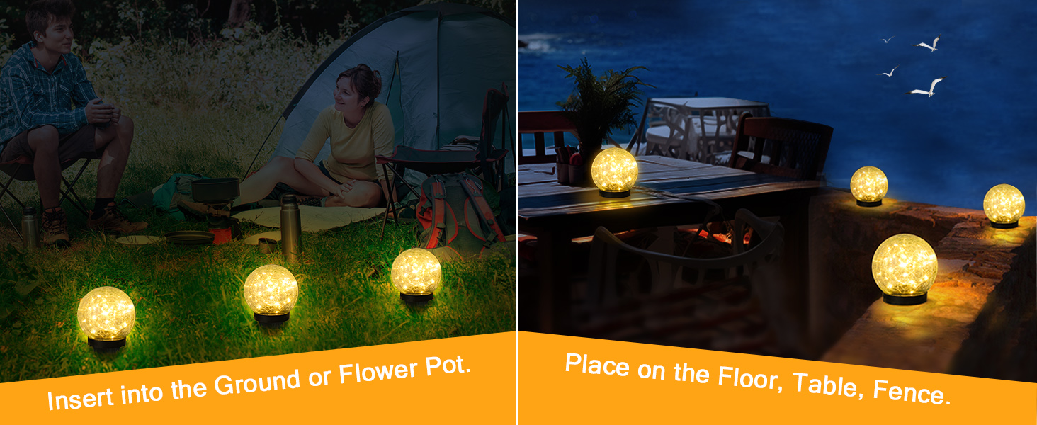 solar globe light